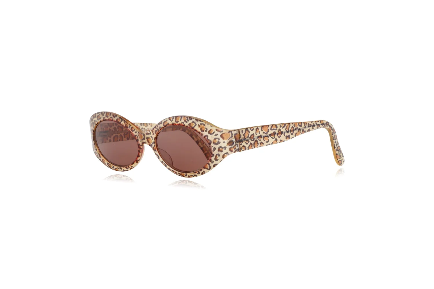 希少！jean lafont paris darling 430 leopard vintage 90s Y2K Jean Lafont leopard cateye sunglasses — Peep Eyewear